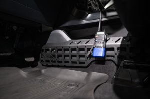 Ford F-150 Molle Panels - Addictive Desert Designs - Center Console - Hammer Black - `21-`26 Ford F-150 Molle Panels - Addictive Desert Designs - Center Console - Hammer Black - `21-`26